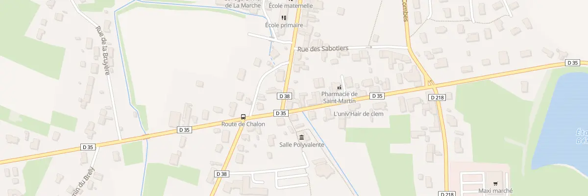 Plan du 41 Rue du Bourg à Saint-Martin-en-Bresse
