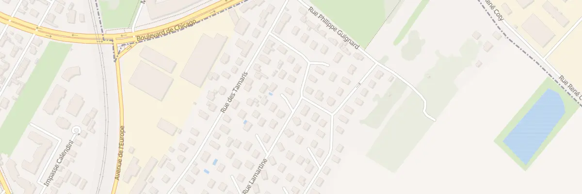 Plan du 57 Rue Lamartine à Longvic