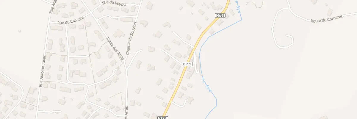 Plan du 5720 Saint Francois à Aouste-sur-Sye