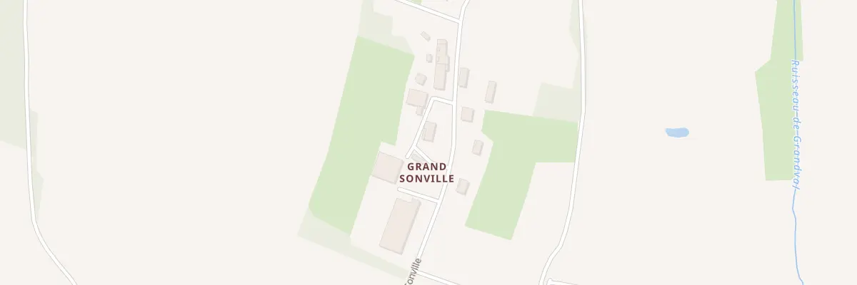 Plan du 681 Rte de Sonville à Saint-Trivier-de-Courtes