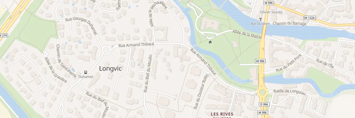 Plan du 9A Rue Armand Thibaut à Longvic