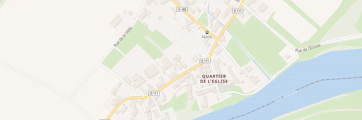 Plan du 17 Gr Grande Rue à Écuelles