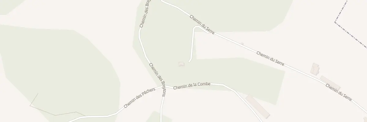 Plan du 3290 Che du Serre à Chabeuil