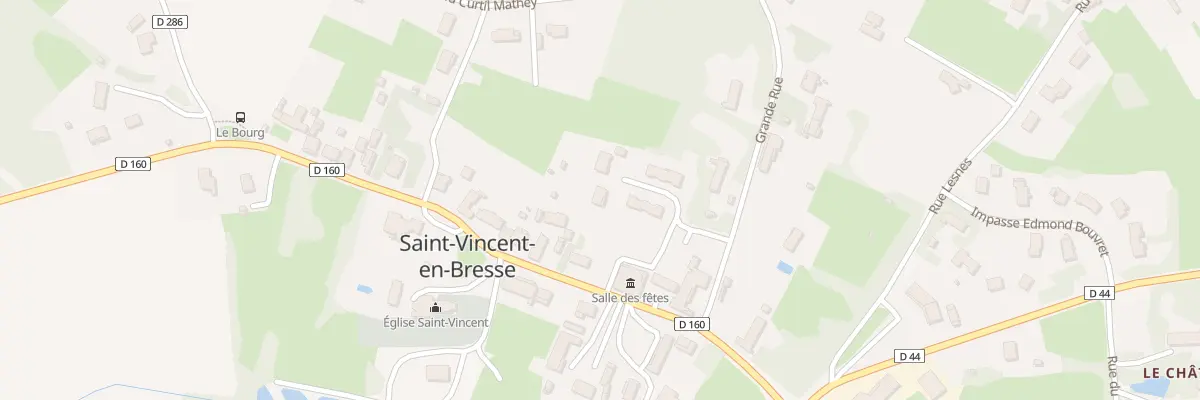 Plan du 68 Le Clos du Bourg à Saint-Vincent-en-Bresse