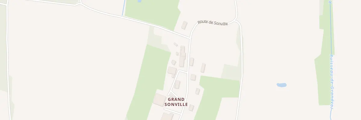 Plan du 745 Rte de Sonville à Saint-Trivier-de-Courtes