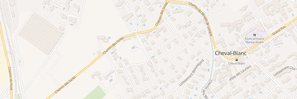 Plan du 6342F L’Eglise à Cheval-Blanc
