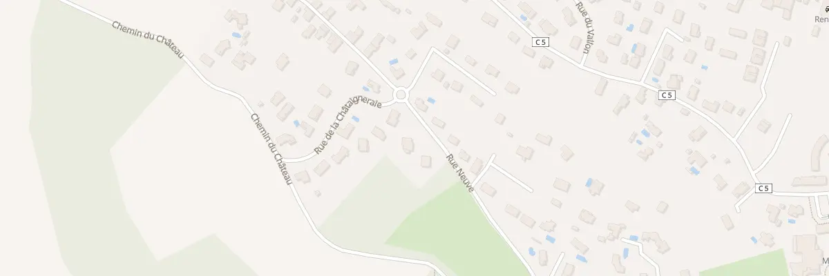 Plan du 38 Rue Neuve à Pusignan