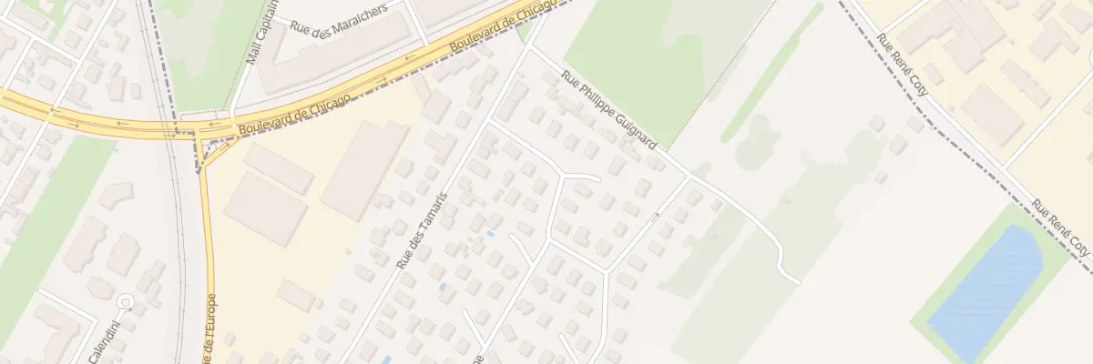 Plan du 61 Rue Lamartine à Longvic