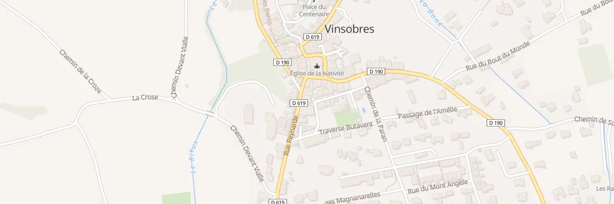 Plan du 7 Rue Reynarde à Vinsobres