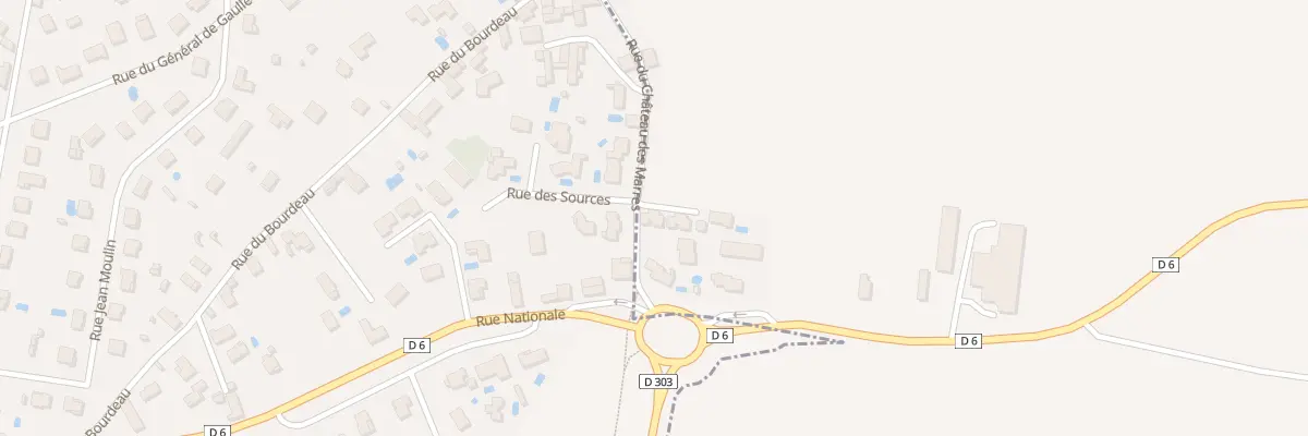 Plan du 4A Rue Chateau des Marres à Jons