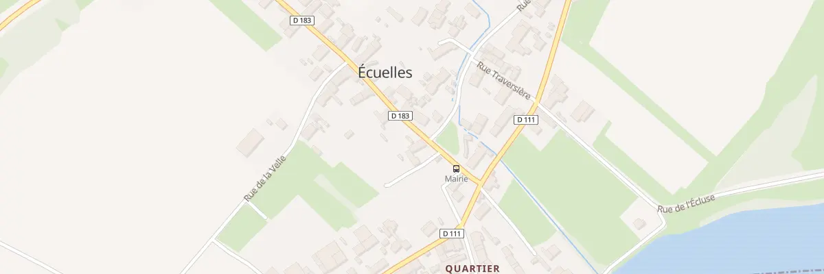 Plan du 3 Rue de Molaise à Écuelles