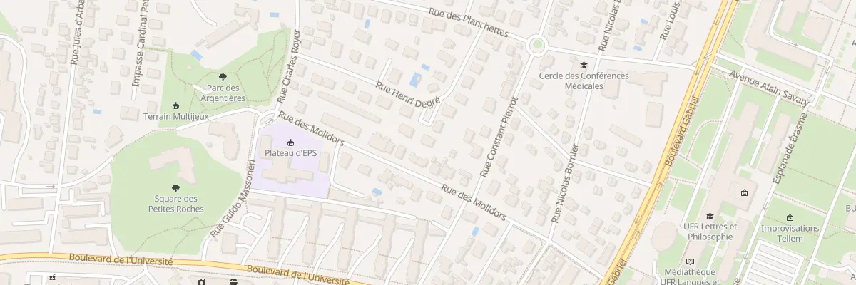 Plan du 15 Rue Henri Degré à Dijon