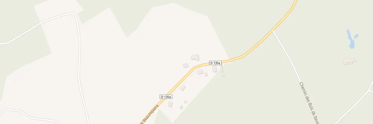 Plan du 2854 Rte de Beaurepaire à Pisieu