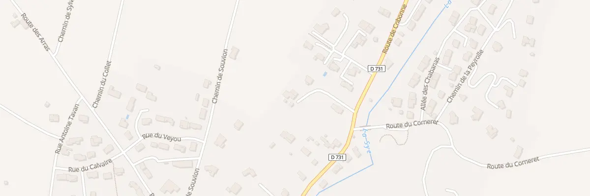 Plan du 5491 Saint Francois à Aouste-sur-Sye
