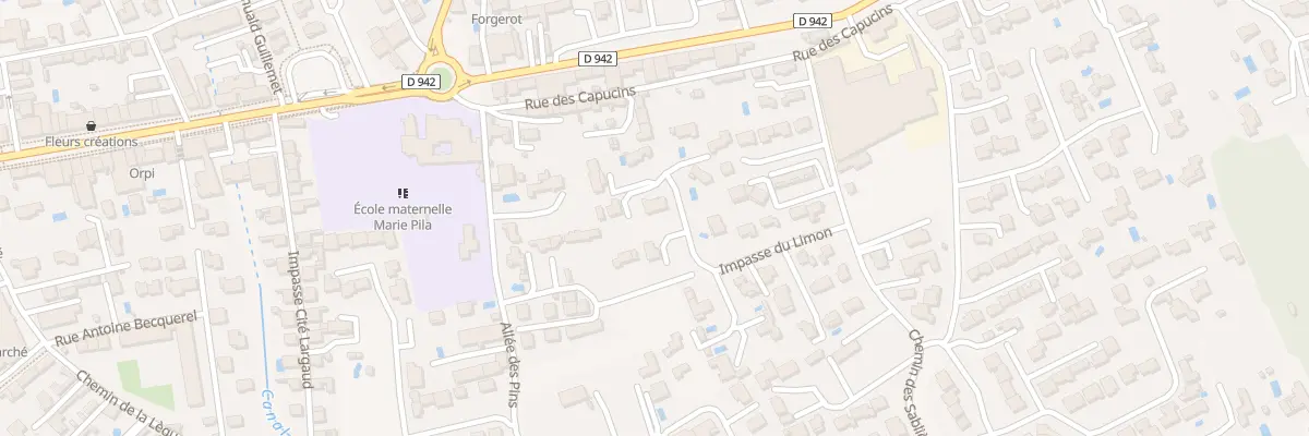 Plan du 21 Imp de Frejou à Carpentras