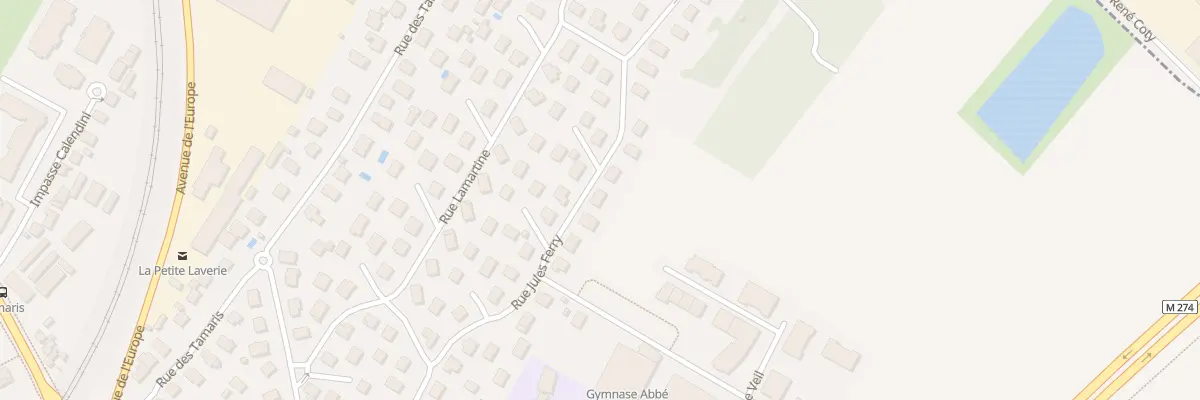 Plan du 38 Rue Jules Ferry à Longvic