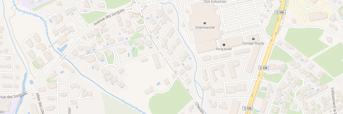 Plan du 9 Imp des Vairons à L’Isle-sur-la-Sorgue