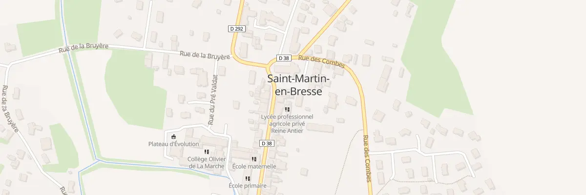 Plan du 5 Pl Louis Gaudillat à Saint-Martin-en-Bresse