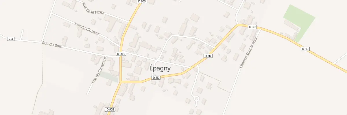Plan du 9 Rue du Mont à Épagny