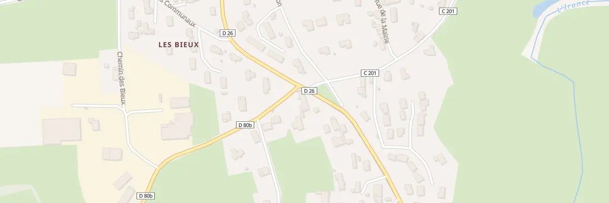 Plan du 444 Rte de Condeissiat à Chaveyriat