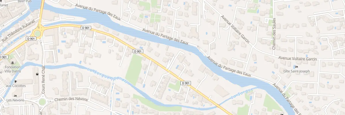 Plan du 405A Av Jean Charmasson à L’Isle-sur-la-Sorgue