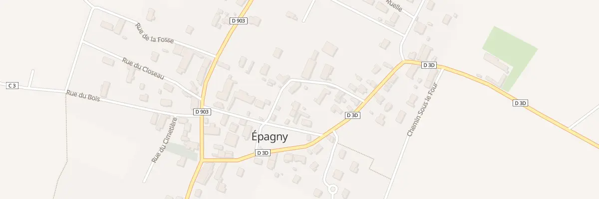 Plan du 6 Rue de la Riotte à Épagny