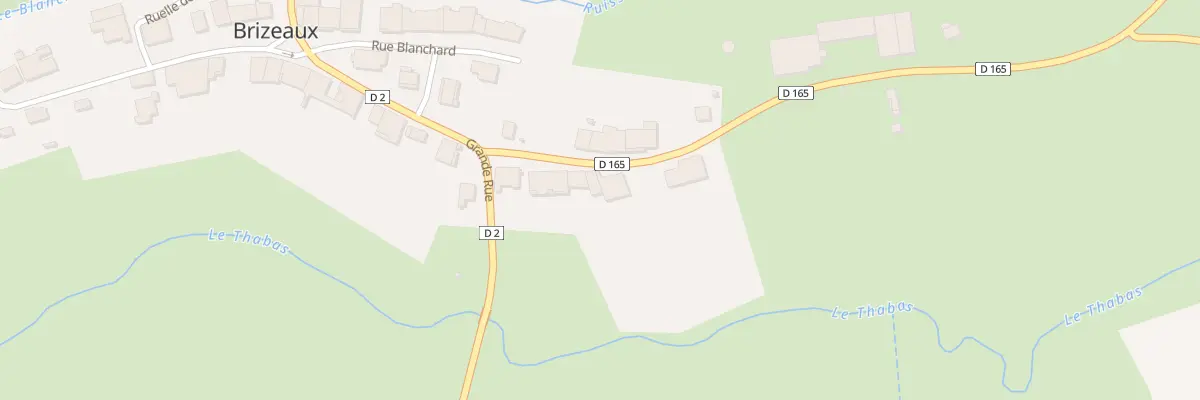 Plan du 8 Rue de Verdun à Brizeaux