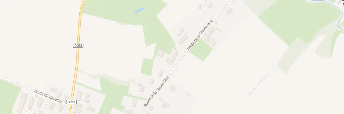 Plan du 25 Rte de la Genevrière à Saint-Martin-en-Bresse