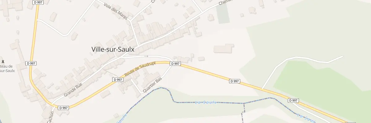 Plan du 3 Rte de Saudrupt à Ville-sur-Saulx