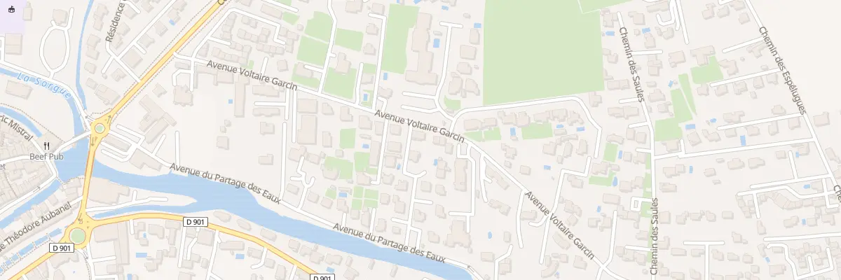 Plan du 310 Av Voltaire Garcin à L’Isle-sur-la-Sorgue