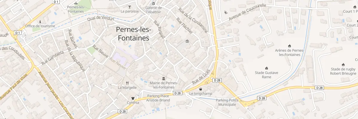 Plan du 71 Rue Cavalerie à Pernes-les-Fontaines