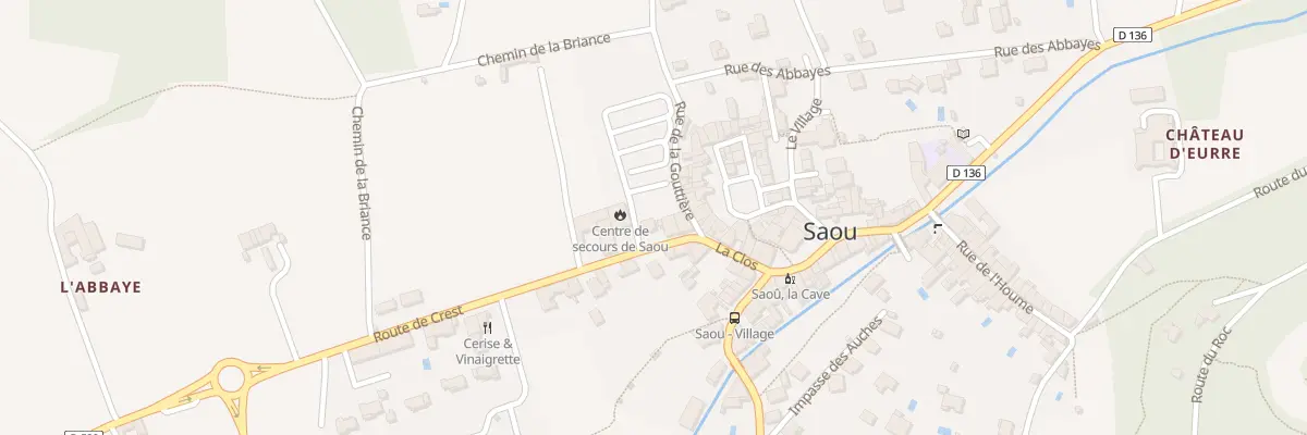 Plan du 5098 Le Clos à Saou
