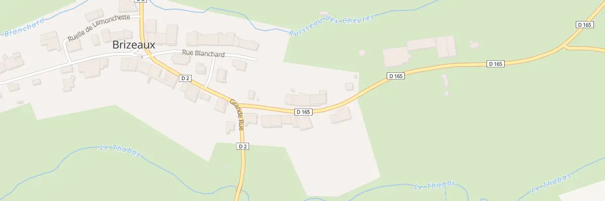 Plan du 3 Rue de Verdun à Brizeaux
