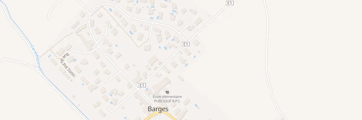 Plan du 12 Rte des Quatre Vents à Barges