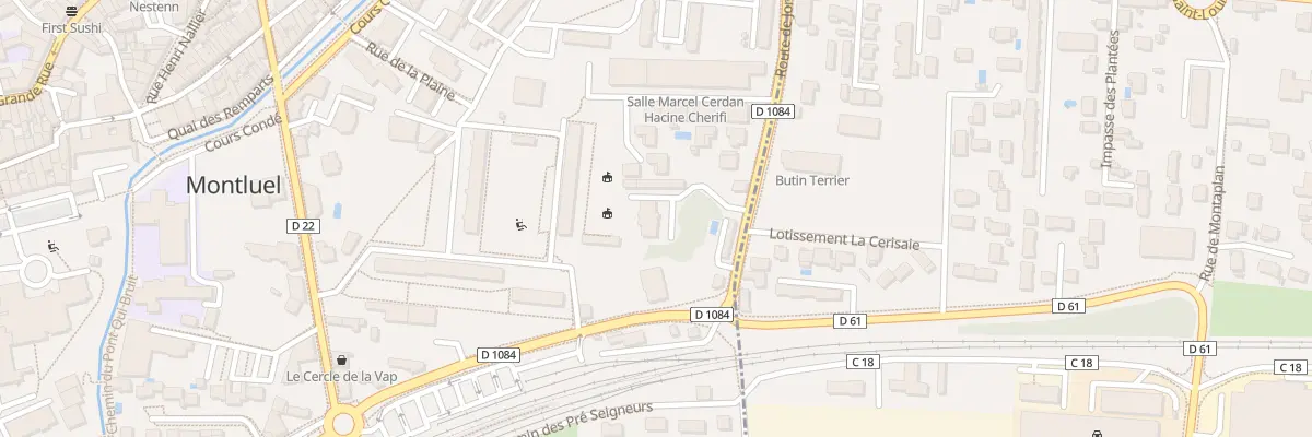 Plan du 194 Rte de Jons à Montluel