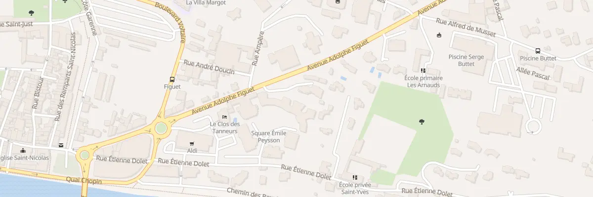 Plan du 22 Av Adolphe Figuet à Romans-sur-Isère