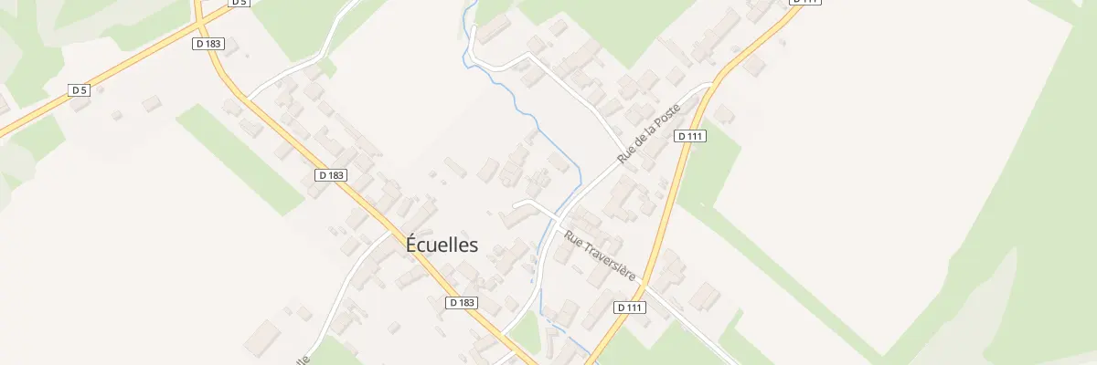 Plan du 19 Rue de la Poste à Écuelles