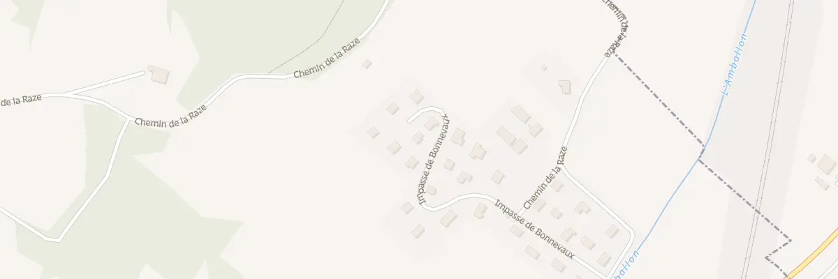 Plan du 325 Imp de Bonnevaux à Savas-Mépin