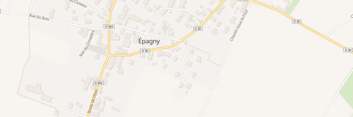 Plan du 2 Imp du Tilleul à Épagny