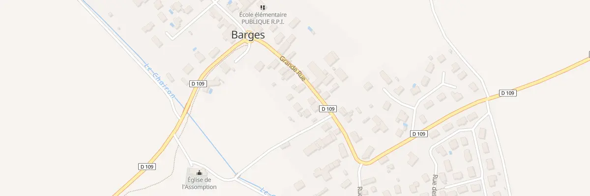 Plan du 22 Gr Grande Rue à Barges