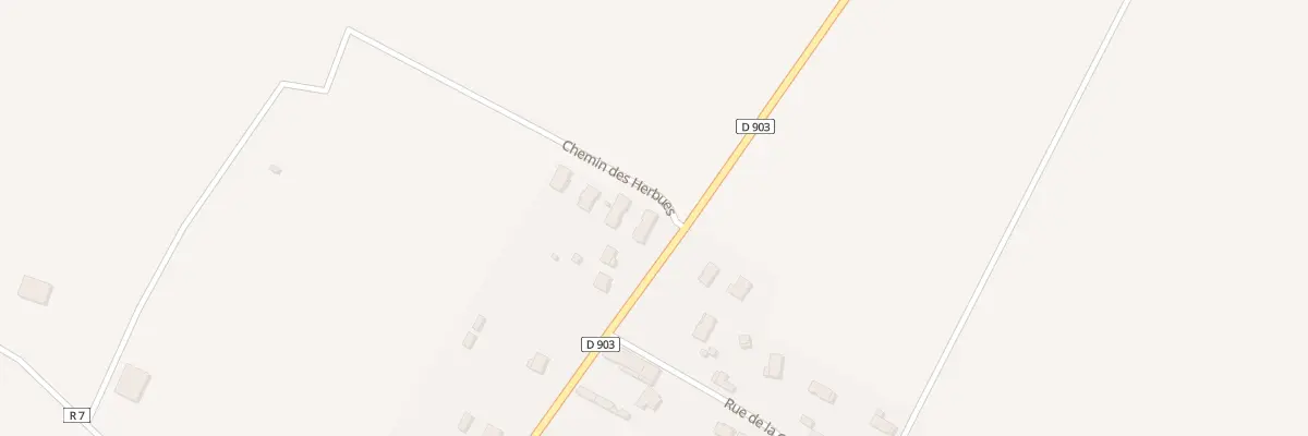 Plan du 1 Chem des Herbues à Épagny