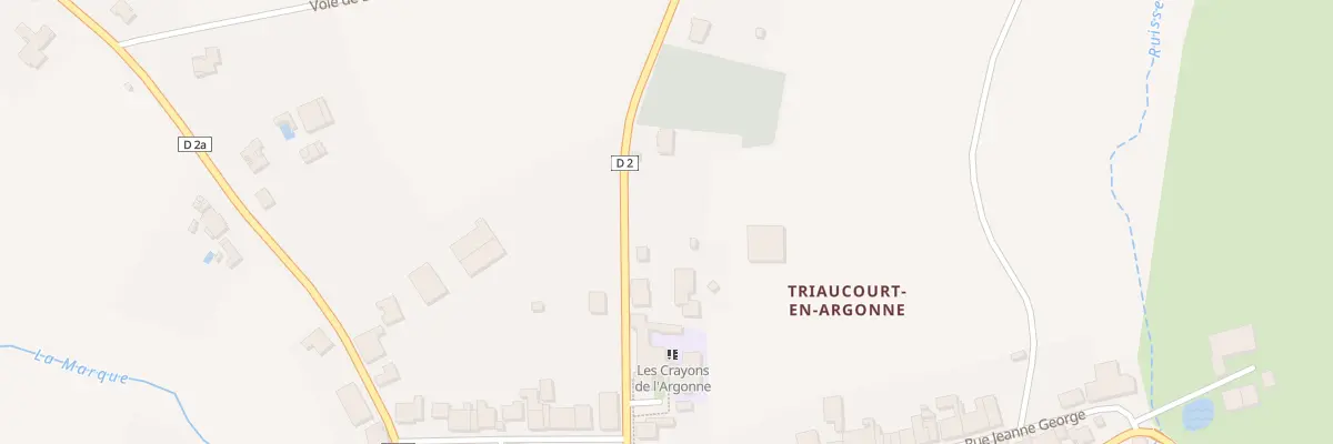 Plan du 20 Rue du Commandant Laflotte à Seuil-d’Argonne