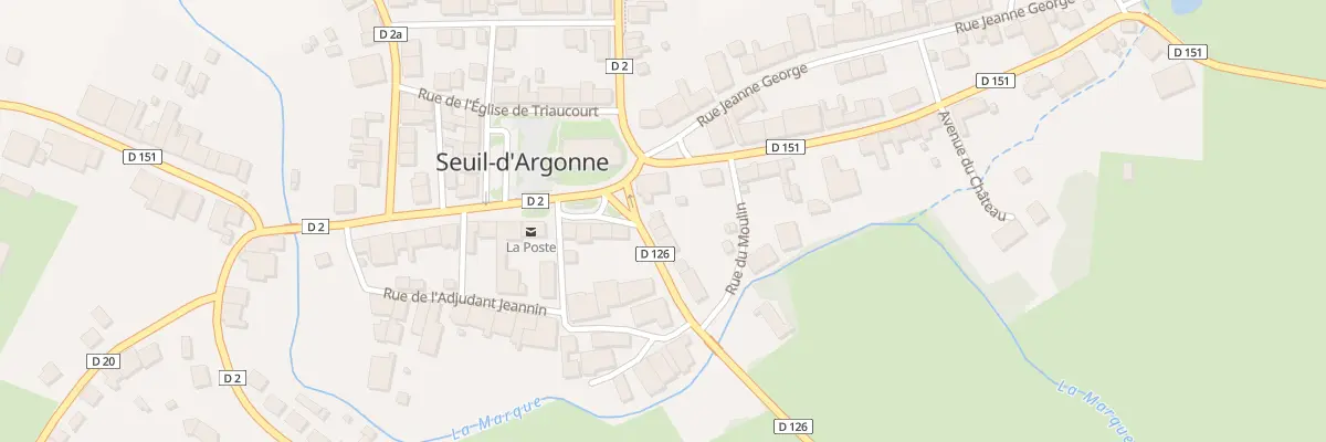 Plan du 3 Rue du Lieutenant Col Bauclin à Seuil-d’Argonne