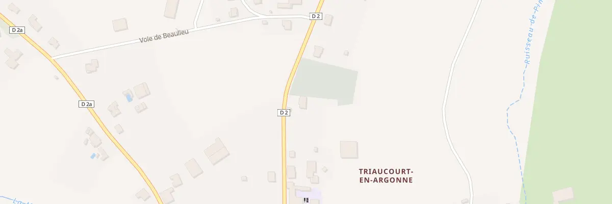 Plan du 26 Rue du Commandant Laflotte à Seuil-d’Argonne