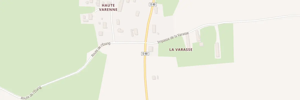 Plan du 1244 Rte des Allys à Saint-Jean-sur-Reyssouze