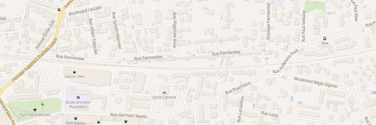Plan du 24 Rue Parmentier à Romans-sur-Isère