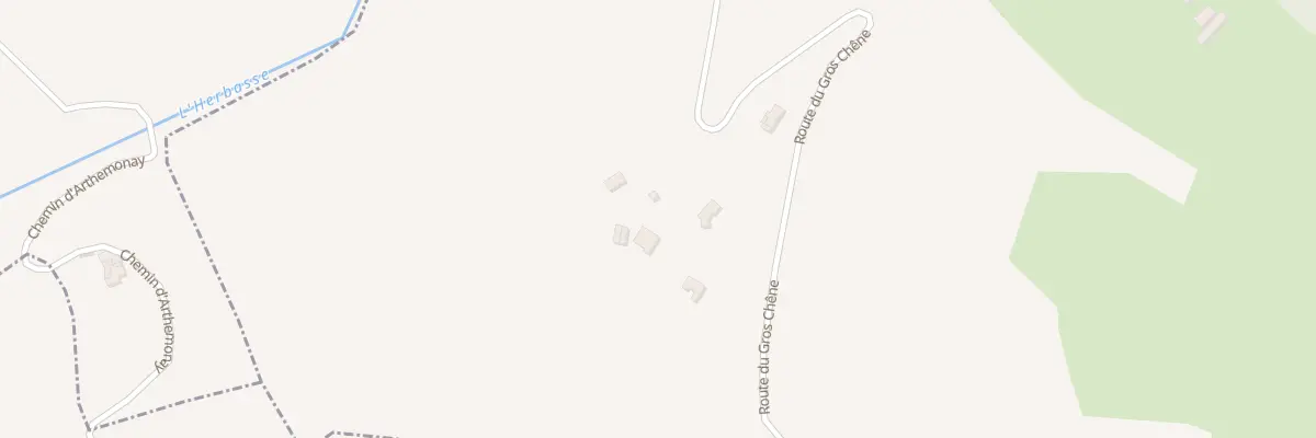 Plan du 1425 Rte du Gros Chêne au Chalon