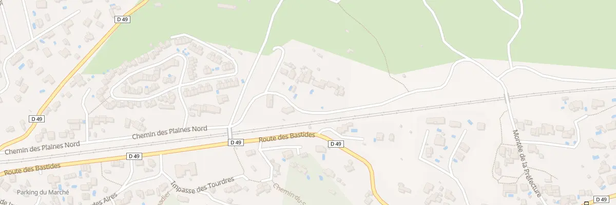Plan du 12B Che du Collet Redon à Martigues