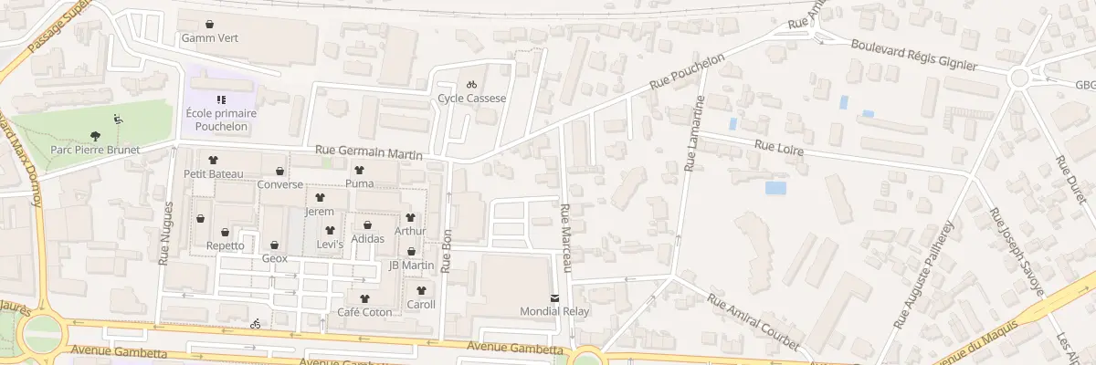 Plan du 54 Av Gambetta à Romans-sur-Isère