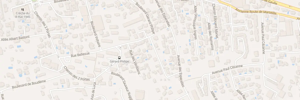 Plan du 6 Bd d’Estienne d’Orves à Martigues